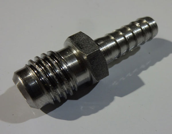 8 X 14 SIX CIRCUIT COLDPLATE, (12) 1/4 BARB FITTINGS #04C03-230 & (12)