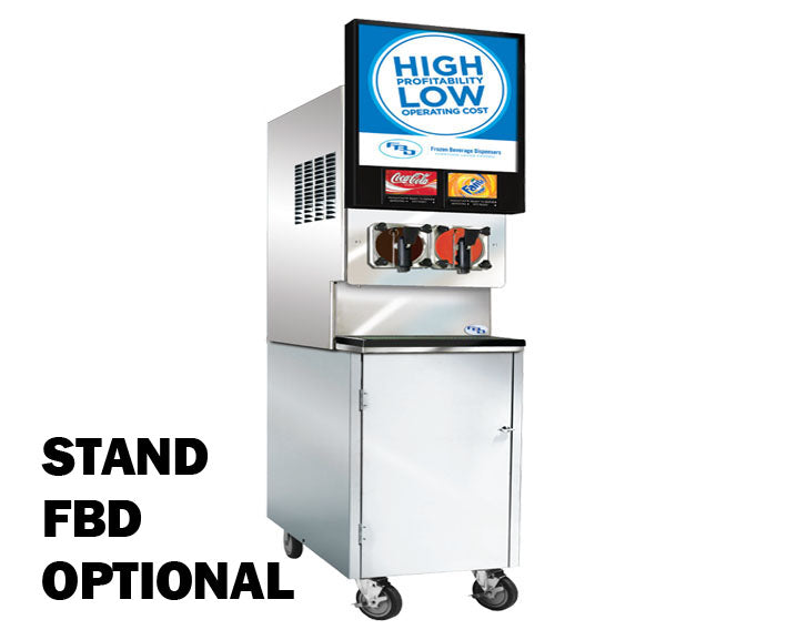 FBD FROZEN 4 BARREL 774 STAINLESS CABINET STAND