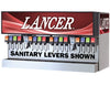 LANCER 60” WIDE 16 DRINK ICE COMBO IBD 4500-60 DISPENSER, SANITARY LEVER FREE SHIPPING