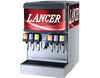 LANCER 22” WIDE 6 DRINK ICE COMBO IBD 4500-22 DISPENSER, SANITARY LEVER FREE SHIPPING